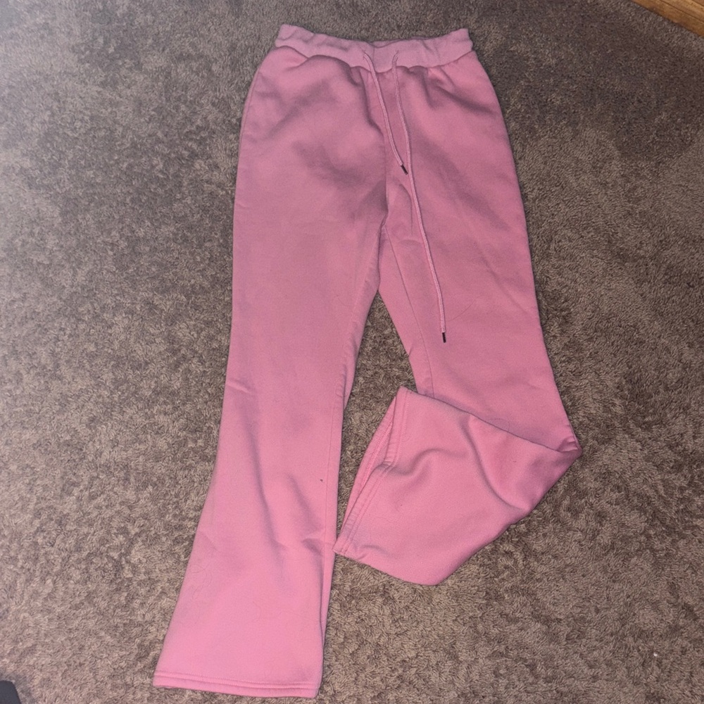 SHEIN Soft Pink Lounge Pants